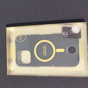 Phone Case for IPhone 13 pro max /12 Promax Sarina Magsafe Silicone Black